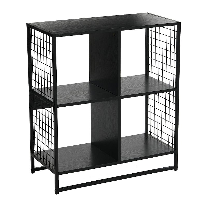 Household Essentials Wire 4-Cube Storage Cabinet