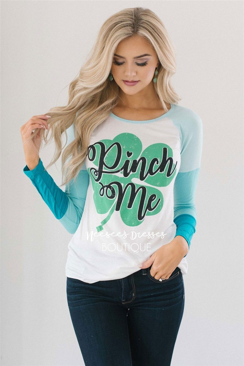 Pinch Me St Patrick's Day Top