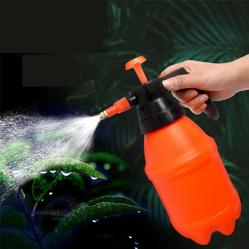 Handheld Garden Pump Sprayer Terrarium Greenhouse Pressure Water Spray Bottle with Adjustable Brass Nozzle