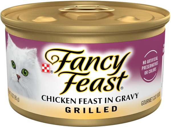 Fancy Feast Grilled Chicken Feast in Gravy Canned Cat Food