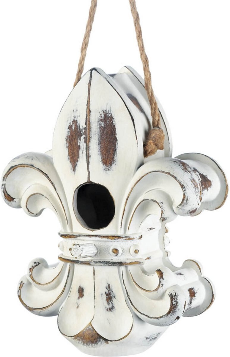 Zingz and Thingz Fleur De Lis Bird House