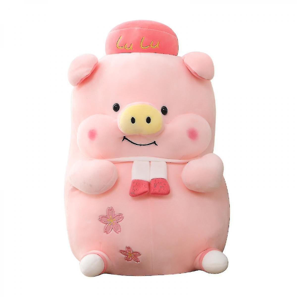 Soft Pig Stuffed Animal， Fat Pig Plush Hugging Pillow Piggy Plush Doll Toy Gifts For Kids Birthday，