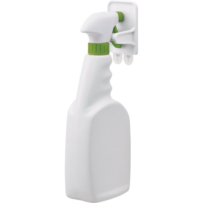 Command Spray Bottle Hanger Adhesive Hook White