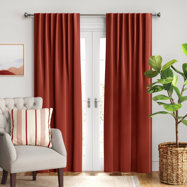 Blackout Velvet Window Curtain Panel