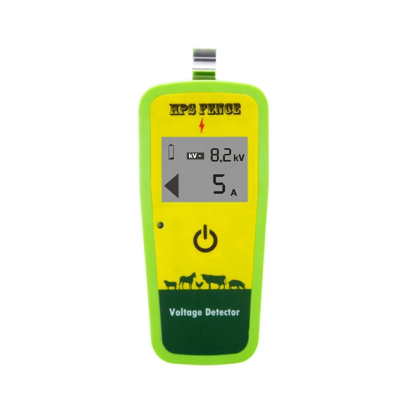 WPC easy to operation rugged waterproof digital electric fence tester