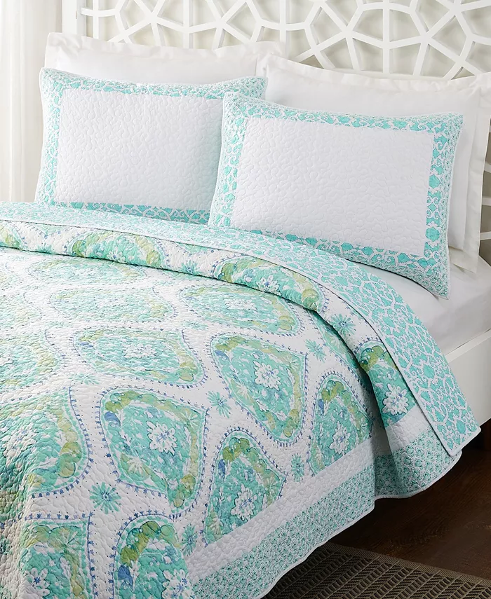 Dena Bohemian Breeze 3-Piece Full Queen Quilt Set