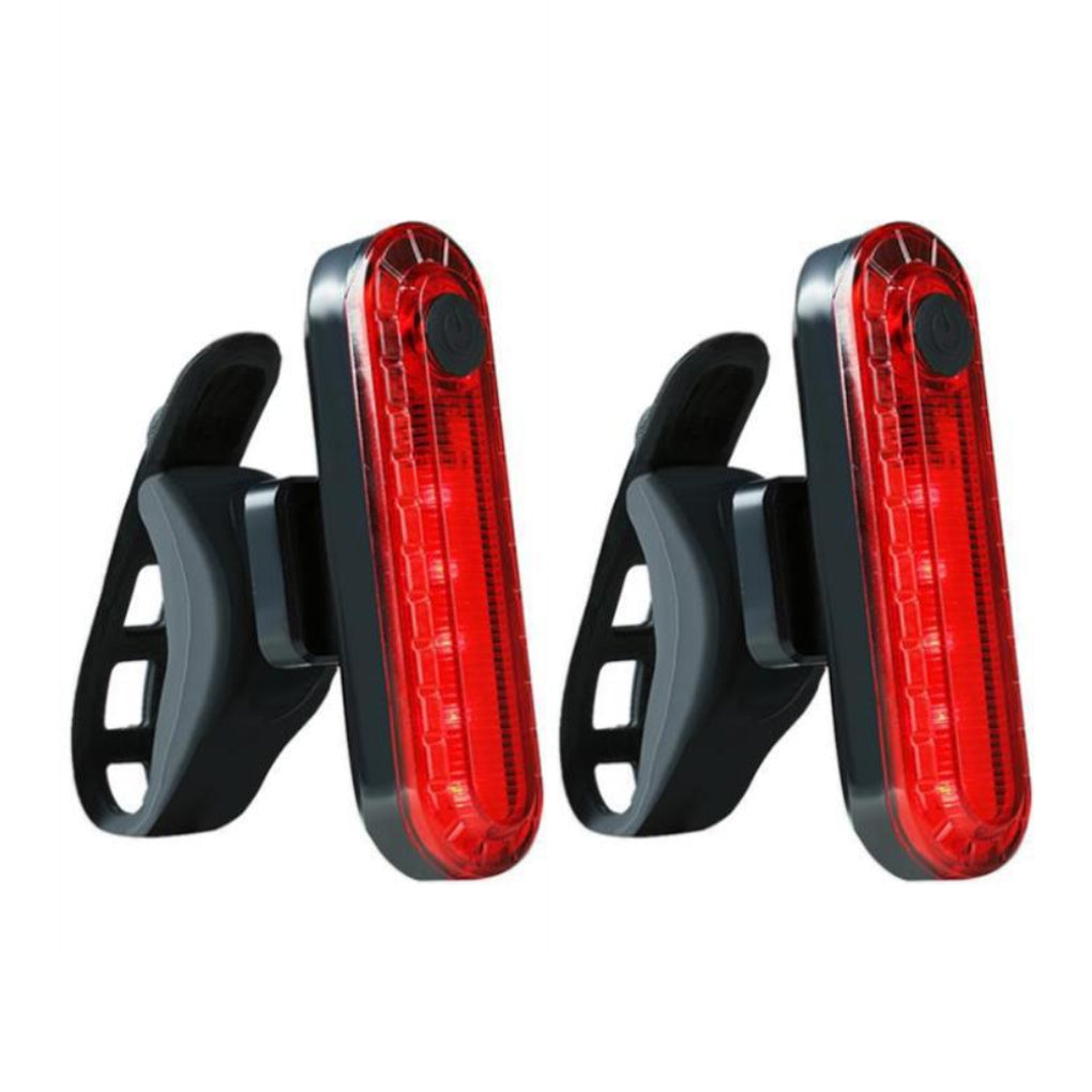 Bike Taillight Cycling Waterproof USB Rechargeable LED Lamp Bicycle 4 Modes Rear Light， Red Light