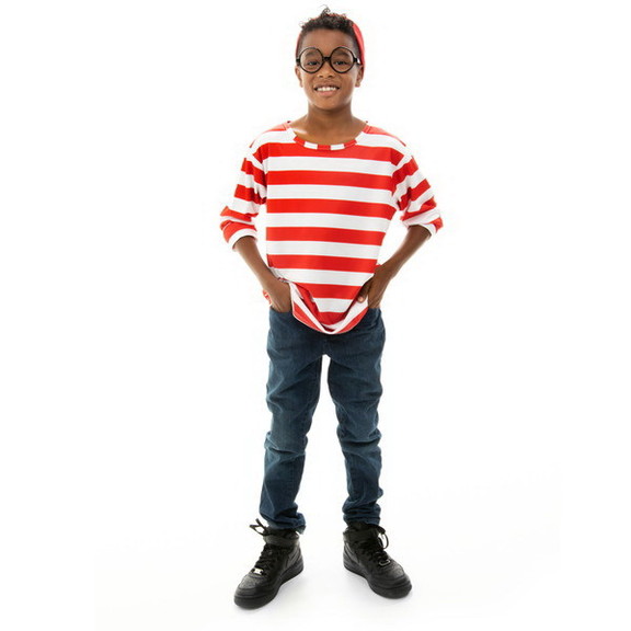 Brybelly Where's Wally Halloween Costume   Child's...