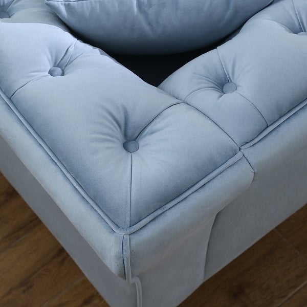 3 Seater SOFA BLUE