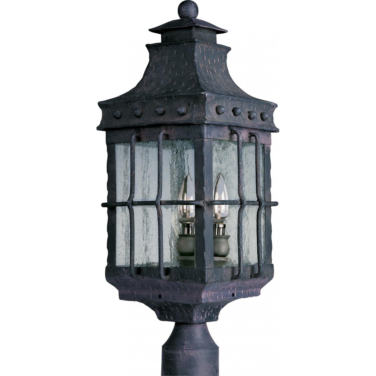 Maxim Nantucket Three Light 22-Inch Outdoor Post Light