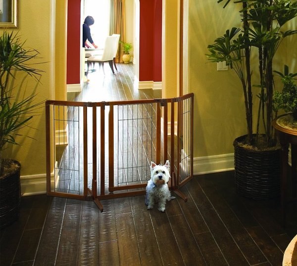 Richell Premium Plus Freestanding Gate for Dogs and Cats