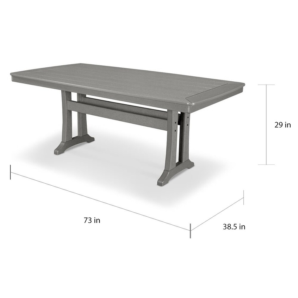 POLYWOOD Nautical Trestle 38\