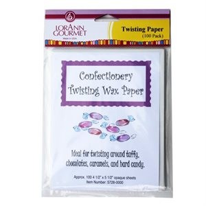 LorAnn Oils 5728 0000 Twisting Wax Paper (100 pack...