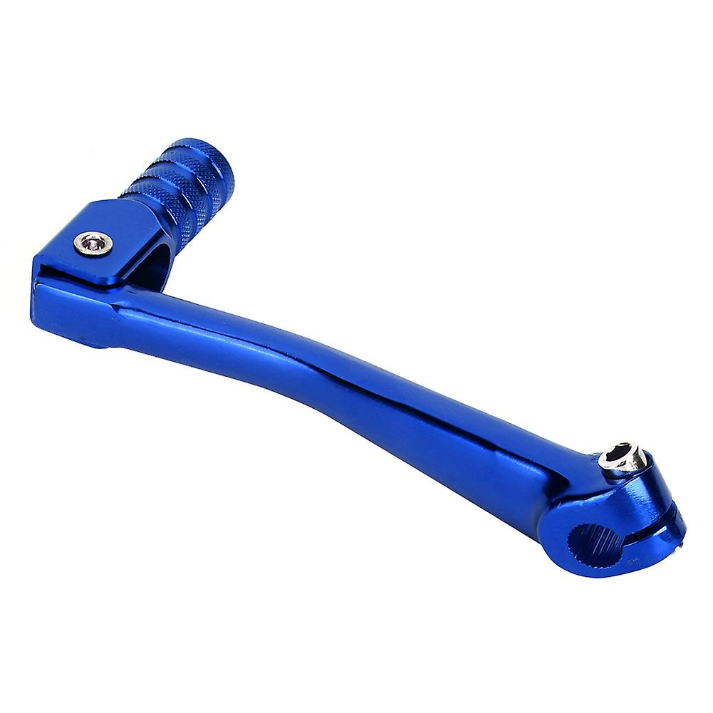 Universal Motorbike Modification Accessory Cnc Aluminum Alloy Gear Shift Lever (blue)