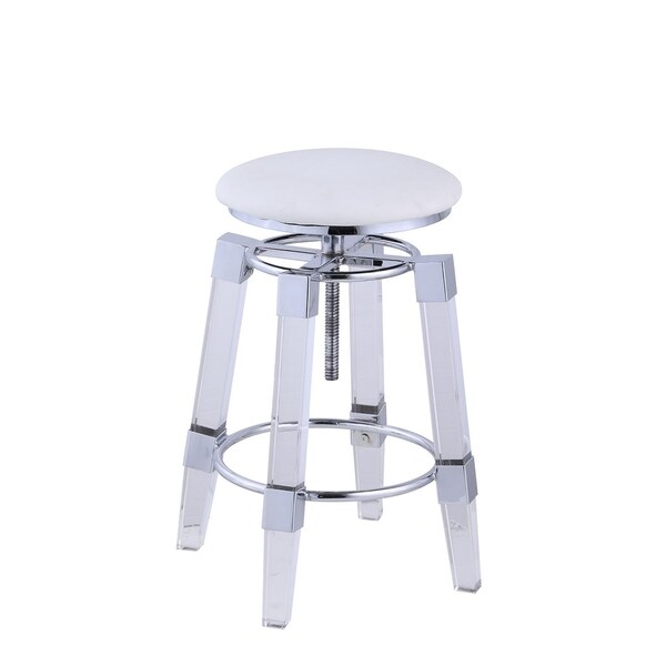 Somette 8304 Adjustable Stool with Acrylic Seat