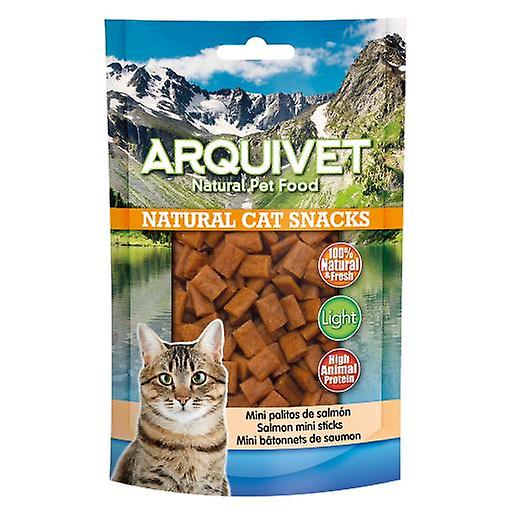 Arquivet Cat Snack Mini Salmon Sticks (Cats ， Treats ， Lighter Options)