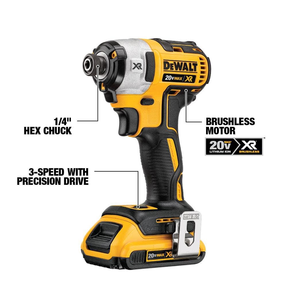 DW 20V MAX XR HD IMPACT KIT DCK287D1M1 from DW