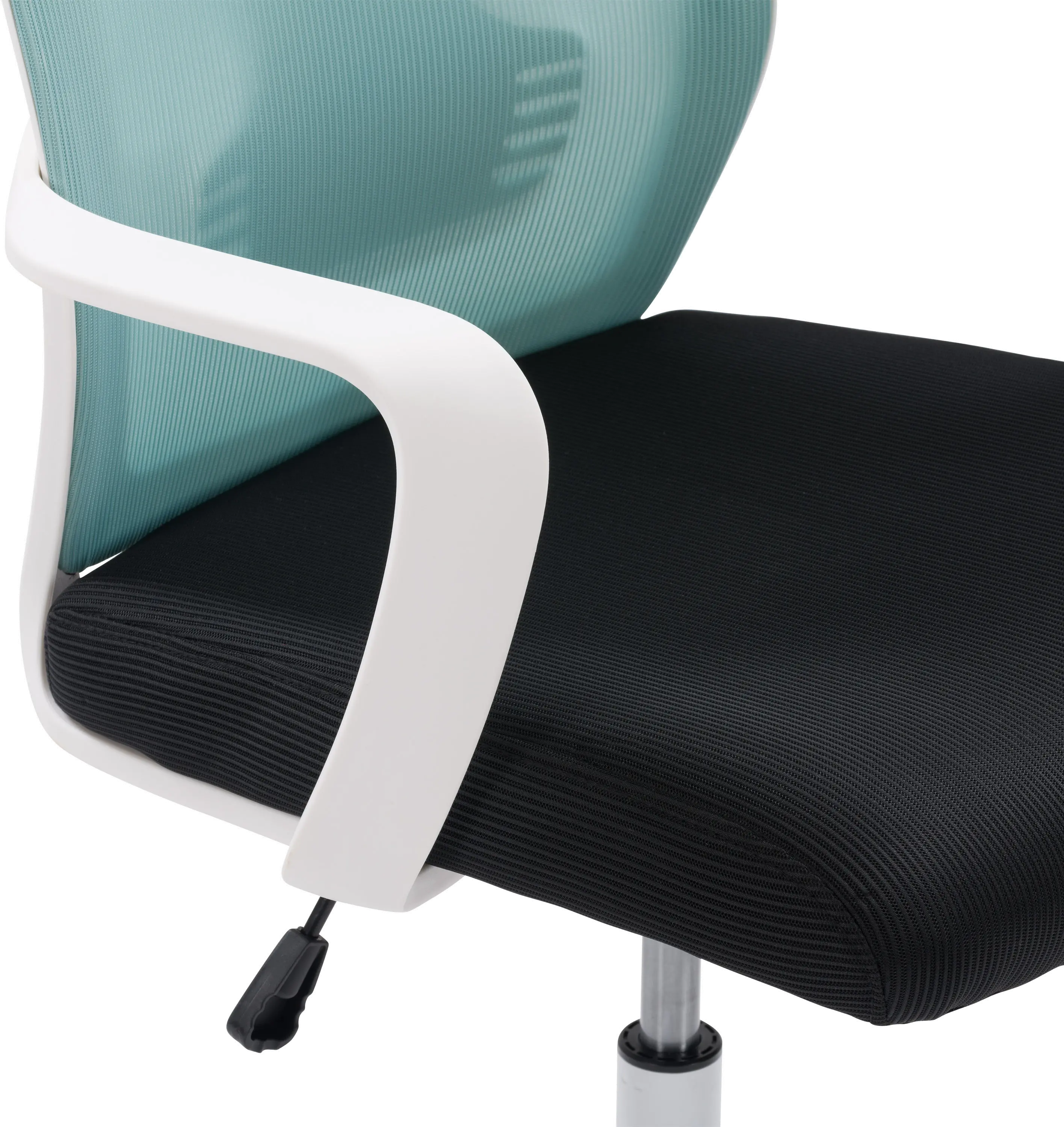 Workspace Teal and Black Mesh Office Chair