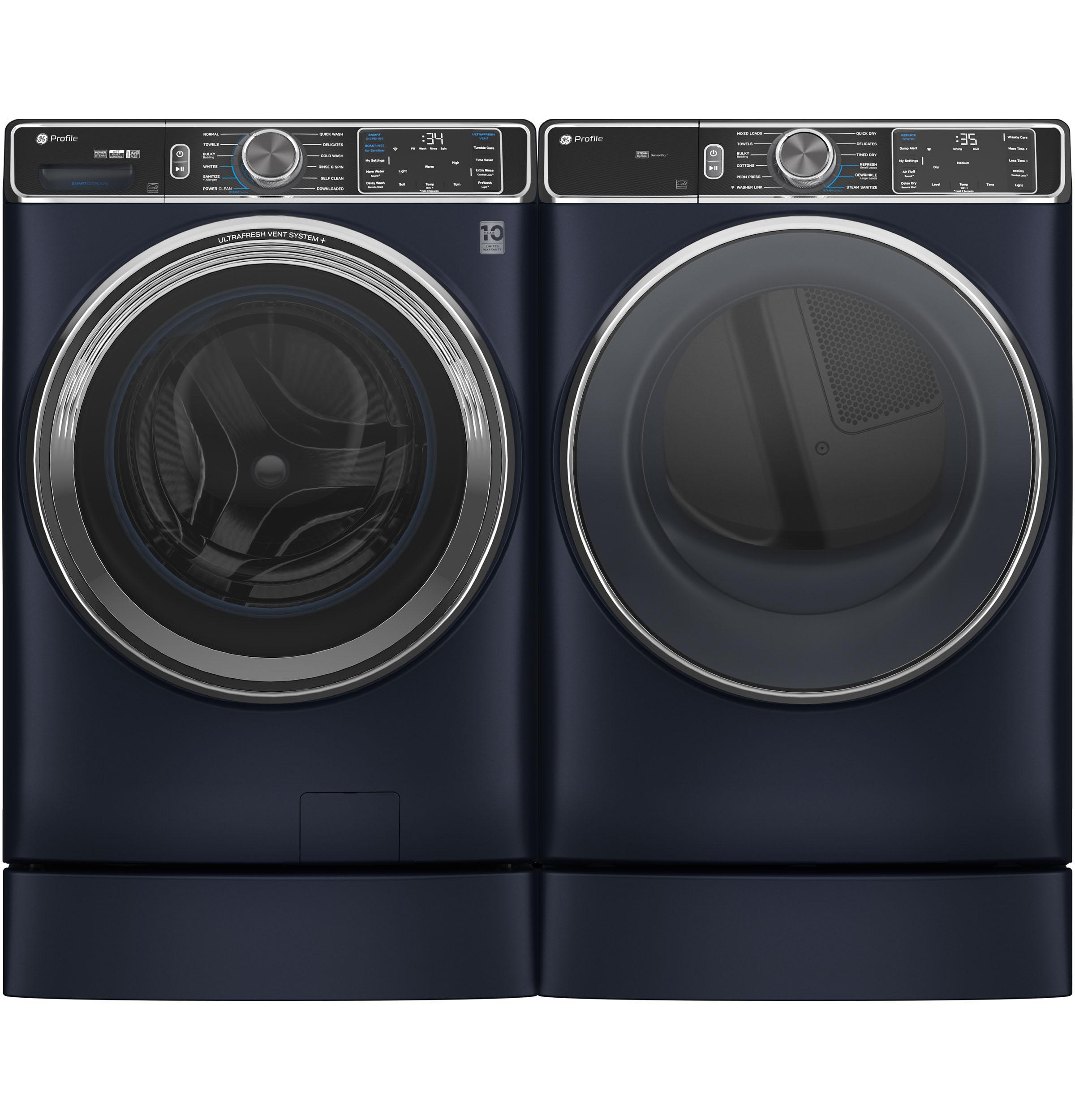 Ge Appliances PFD87ESPVRS Ge Profile™ 7.8 Cu. Ft. Capacity Smart Front Load Electric Dryer With Steam And Sanitize Cycle