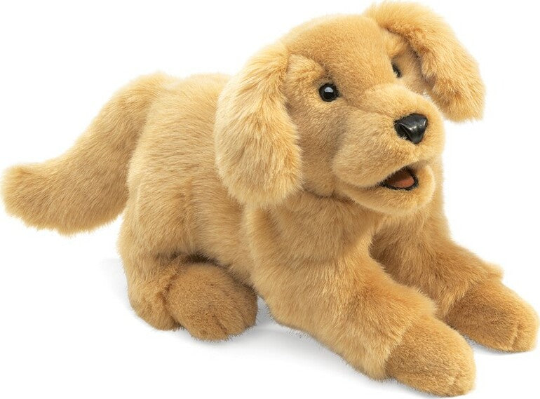 Golden Retriever Puppy Hand Puppet