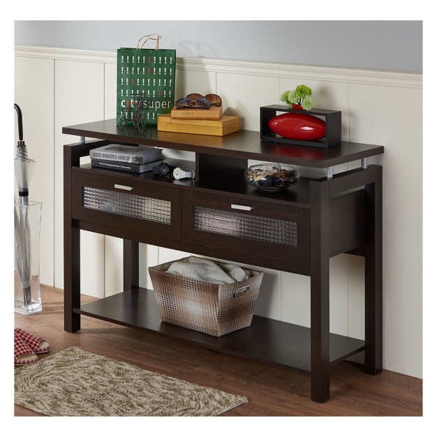 Ambrose Console Table Espresso Homes Inside Out