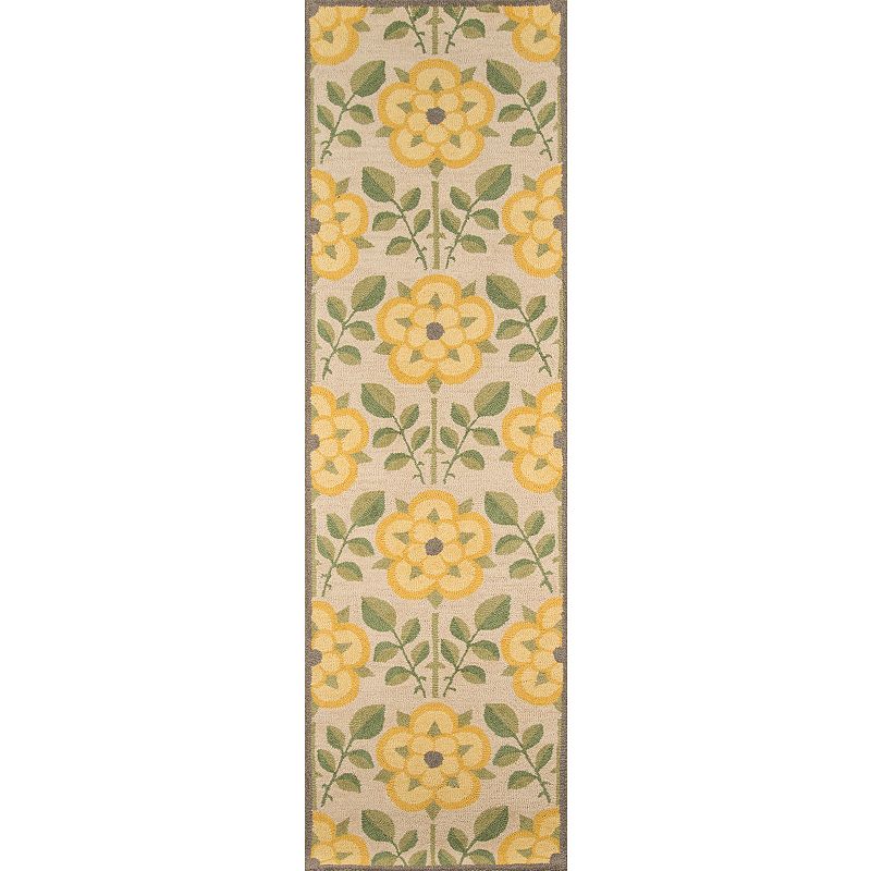 Momeni Newport Garden Floral Wool Rug