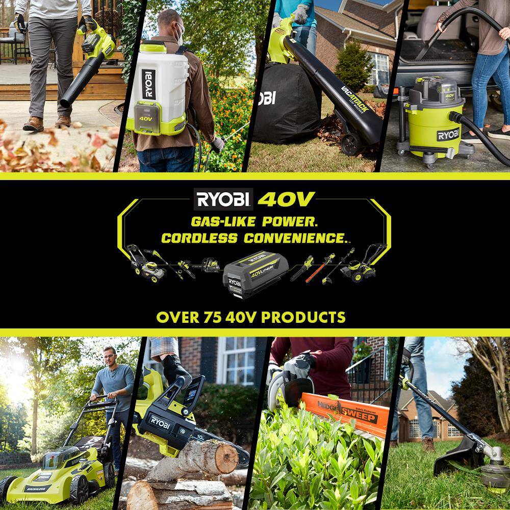 RYOBI 80V HP Brushless 54 in. Battery Electric Cordless Zero Turn Mower  Mulch Kit - 80V Batteries 40V Batteries RYRM8034-MK