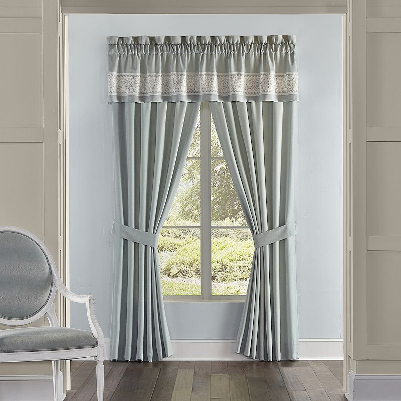 Five Queens Court Patrice Spa Window Straight Valance