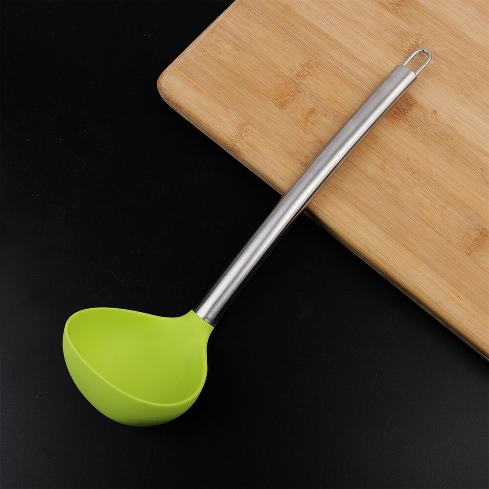 Silicone Soup Ladle Spoon 12.4\