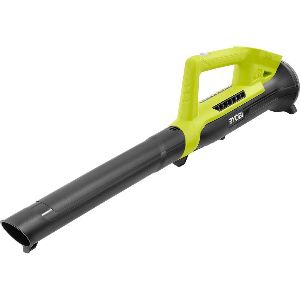 RYOBI ONE+ 18V 90 MPH 200 CFM Cordless Battery Leaf BlowerSweeper (Tool Only) P2109BTL