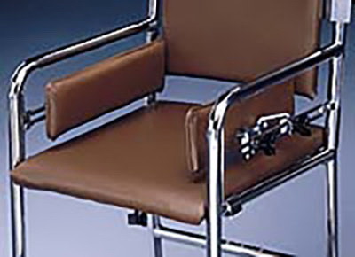 Adjustable pelvic supports for deluxe adj chair