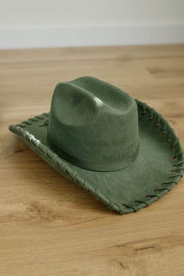 Braided Cowgirl Hat