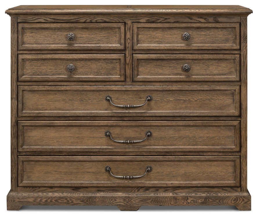 Rohan Equestrian Chest Husk 7 Drawers   Rustic   Accent Chests And Cabinets   by Sideboards and Things  Houzz