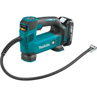 Makita 18V LXT Lithium-Ion Cordless Electric Portable Inflator Kit (1.5Ah) DMP180SYX