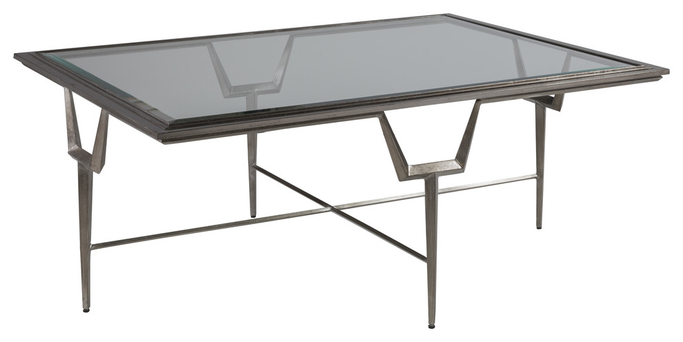 Voila Rectangular Cocktail Table   Transitional   Coffee Tables   by HedgeApple  Houzz