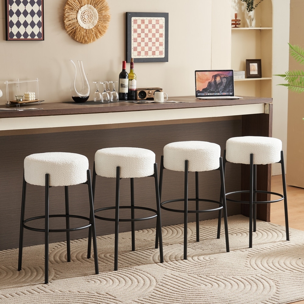 Round Counter Bar Stools 30\