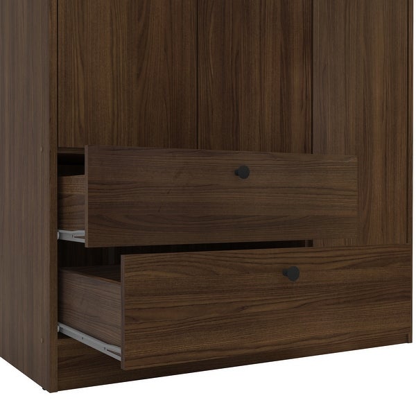 Polifurniture 3 Door / 2 Drawer Denmark Wardrobe - - 31994645