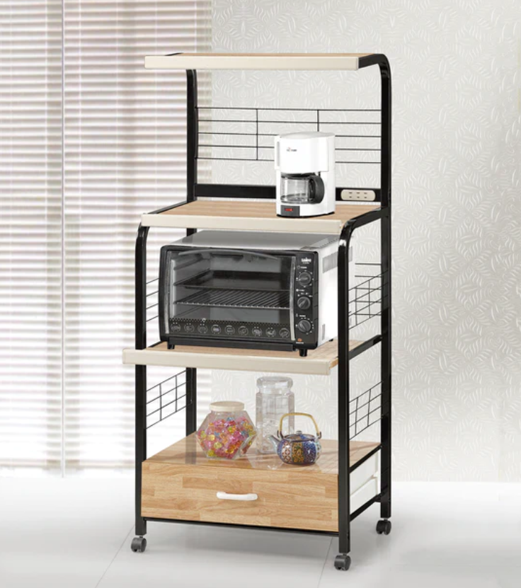 Microwave Rack Serving Cart- color option