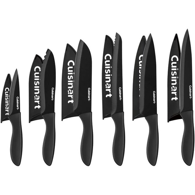 Cuisinart C77 12PMB Advantage Cutlery Set  12 Piece  Black