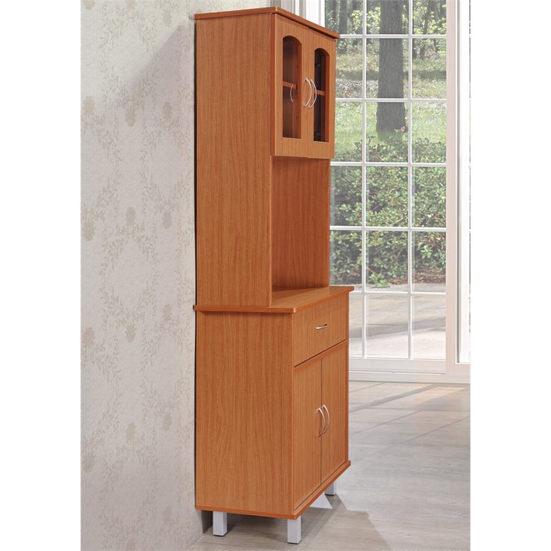 Pemberly Row Kitchen Cabinet in Cherry