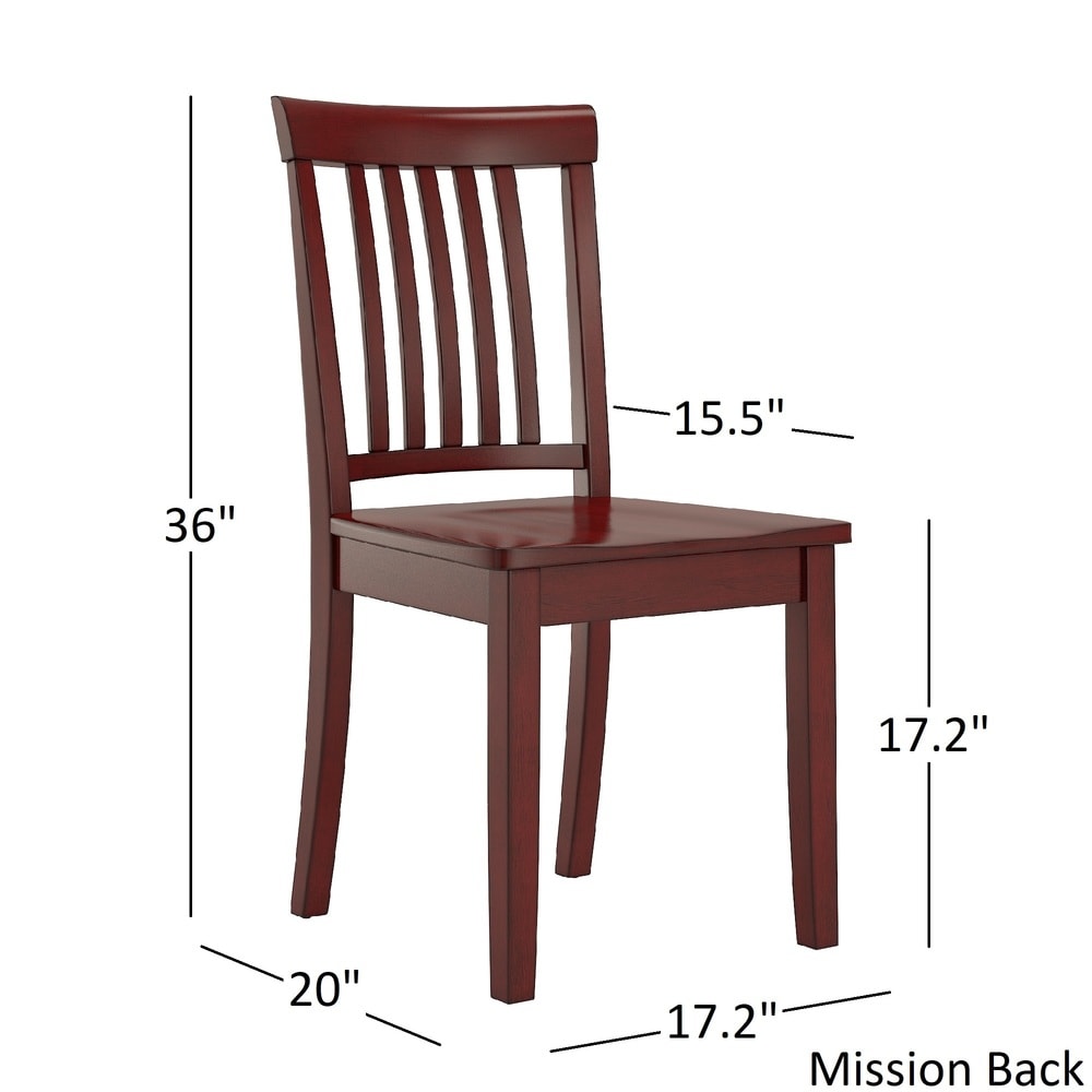 Wilmington II Round Pedestal Base Antique Berry Red Breakfast Nook Set by iNSPIRE Q Classic