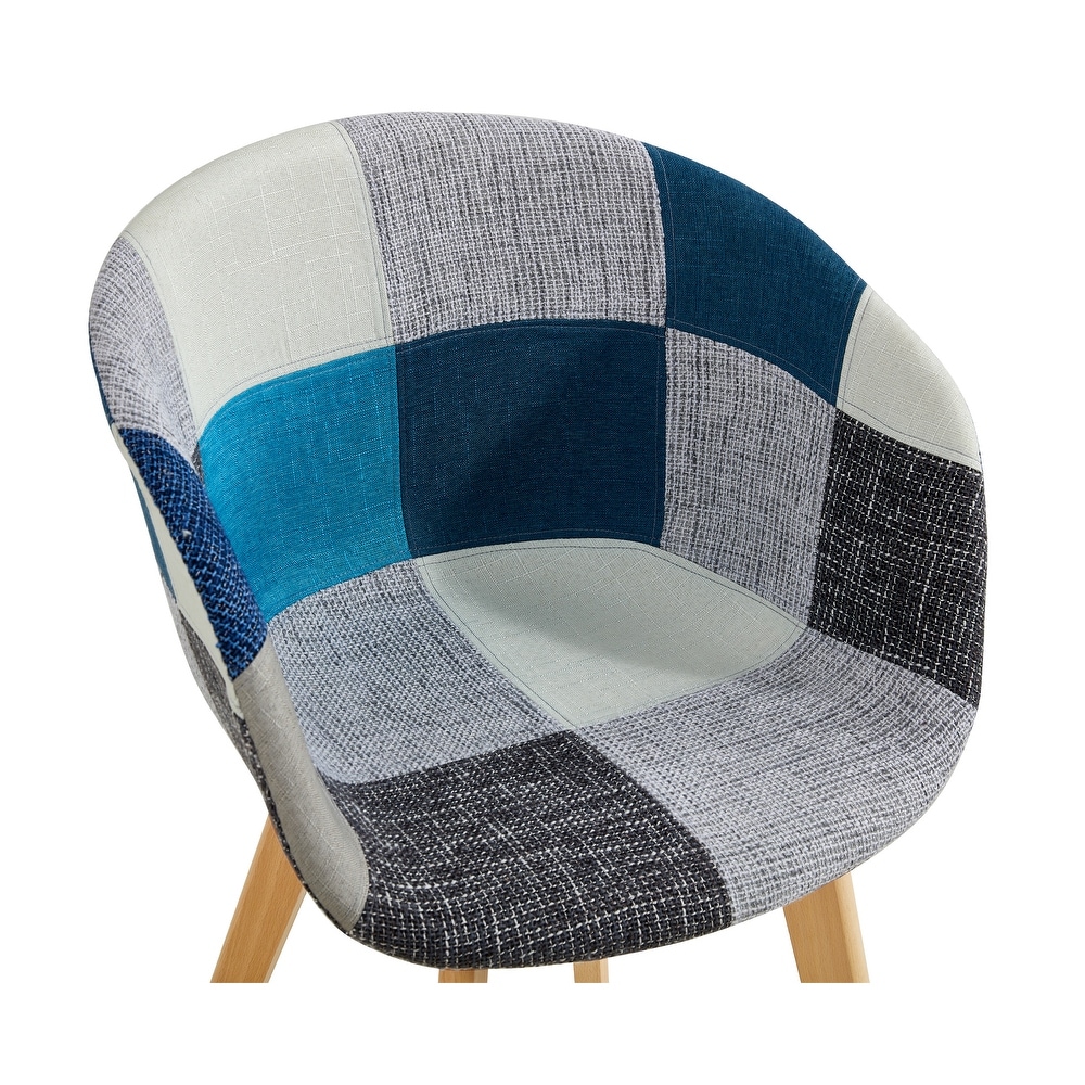 Dining chair  Patchwork Seat   High living room Chair