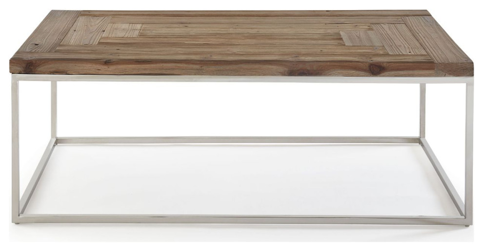 Modus Ace Reclaimed 3PC Wood Coffee  amp2 End Table in Natural   Contemporary   Coffee Table Sets   by AMOC  Houzz