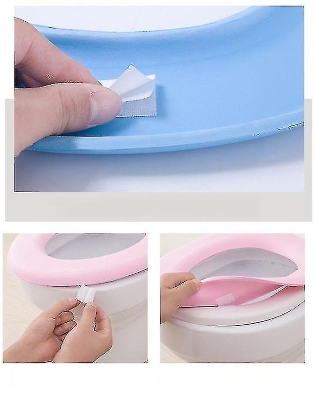 4pcs Waterproof Toilet Seat Cushion Silicone Upgrade Antibacterial Washable Household Four Seasons U