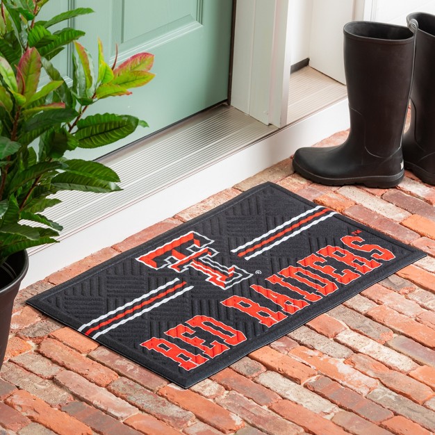 Embossed Mat Cross Hatch Texas Tech