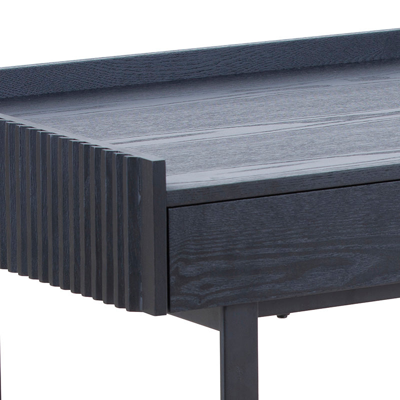 MONTANA Study Desk 120cm - Black Ash