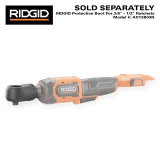 RIDGID 18V Brushless Cordless 2-Tool Combo Kit with 38 in. Ratchet and 12 in. Ratchet (Tools Only) R866011B-R866012B