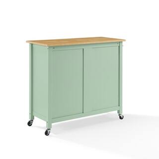 CROSLEY FURNITURE Tristan Mint Kitchen Island CF3034NA-MN