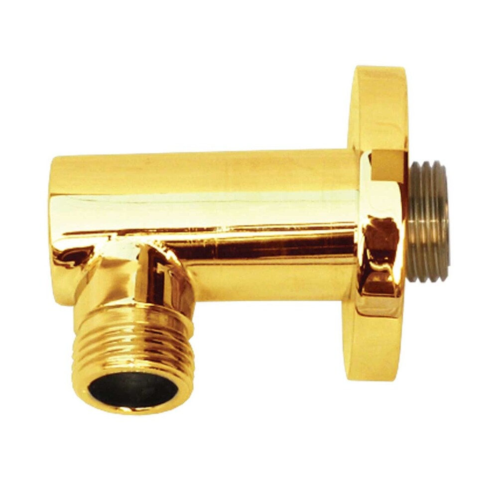 Shower Part Gold PVD Brass Shower Water Connector Part Only Renovators Supply