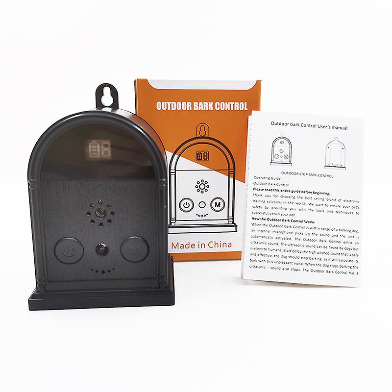 Outdoor Bark Control Ultrasonic Bark Stopper Ultrasonic Dog Repeller